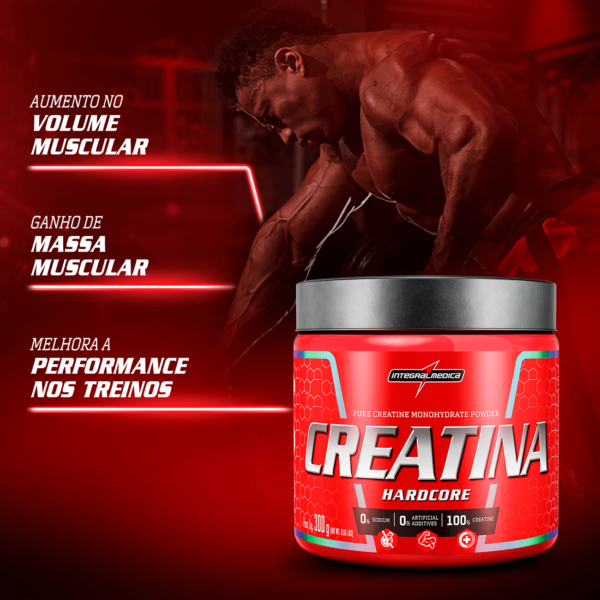 Creatina 100% Pura 300g - Imagem 5
