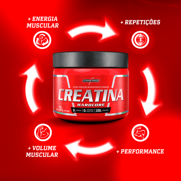 Creatina Hardcore 150g - Imagem 3